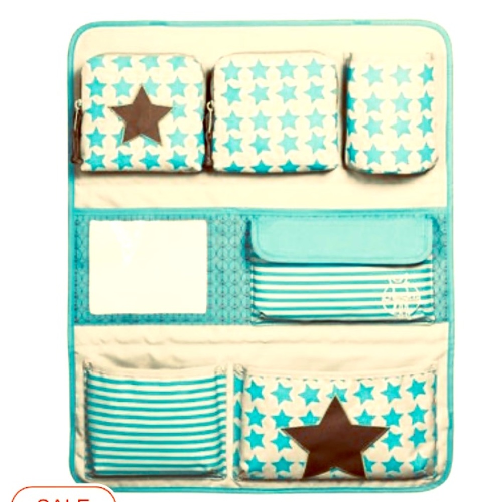 Lassig 4Kids Car Wrap-to-Go Olive/Starlight